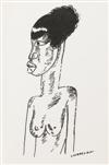 (ART.) (COVARRUBIAS, MIGUEL.) Black Drawings, 1927.